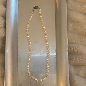 Classic Cream Pearl Necklace